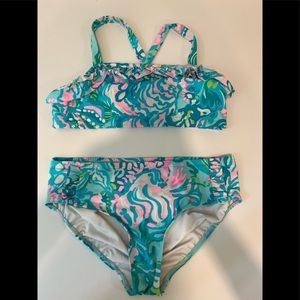 Lilly Pulitzer girls size 12 bikini